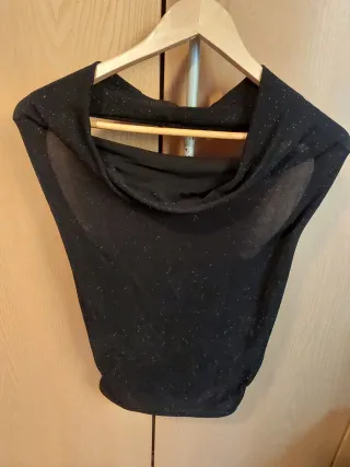 Top elegante discoteca scintillante.