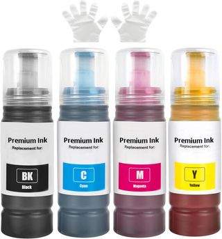 NUEVOS 4 botellas tinta Epson 104 EcoTank