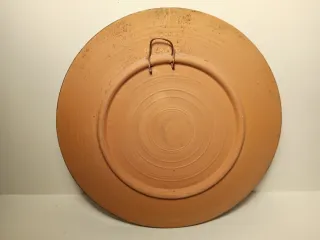 Piatto ceramica greco Apollo carro