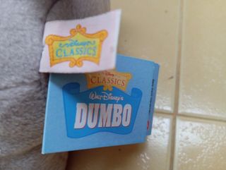 Peluche Dumbo Disney, es original! Hecho en Italia
