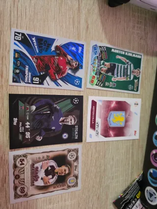 Colección cromos fútbol Topps