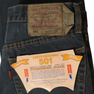 Levi's 501 Preshrunk Jeans Rare Charcoal Grey