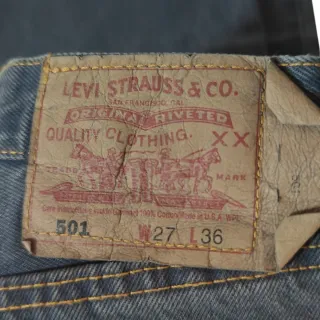 Levi's 501 Preshrunk Jeans Rare Charcoal Grey