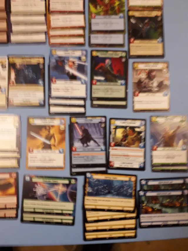 Lote 224 cartas Star Wars Unlimited