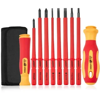 Juego Destornilladores Electricista 500V