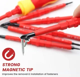 Juego Destornilladores Electricista 500V