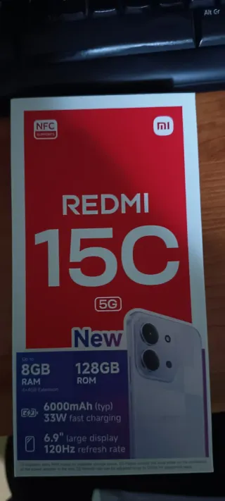 Xiaomi Redmi 15C 128GB NFC 5G