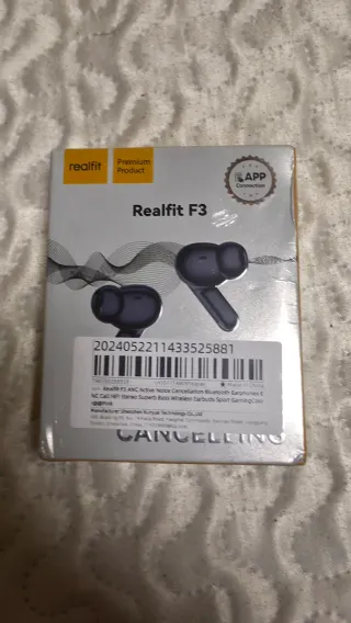 Auriculares Bluetooth REALFIT F3 Cancelación Ruido