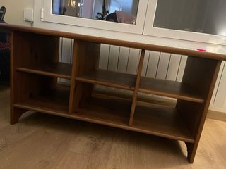 Mesa de centro de madera salón