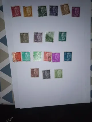 Lote Sellos España Franco