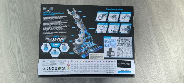 Juguetronica Brazo Robot Hidráulico 3 en 1