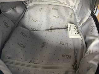 Mochila Perro Negro y Rosa