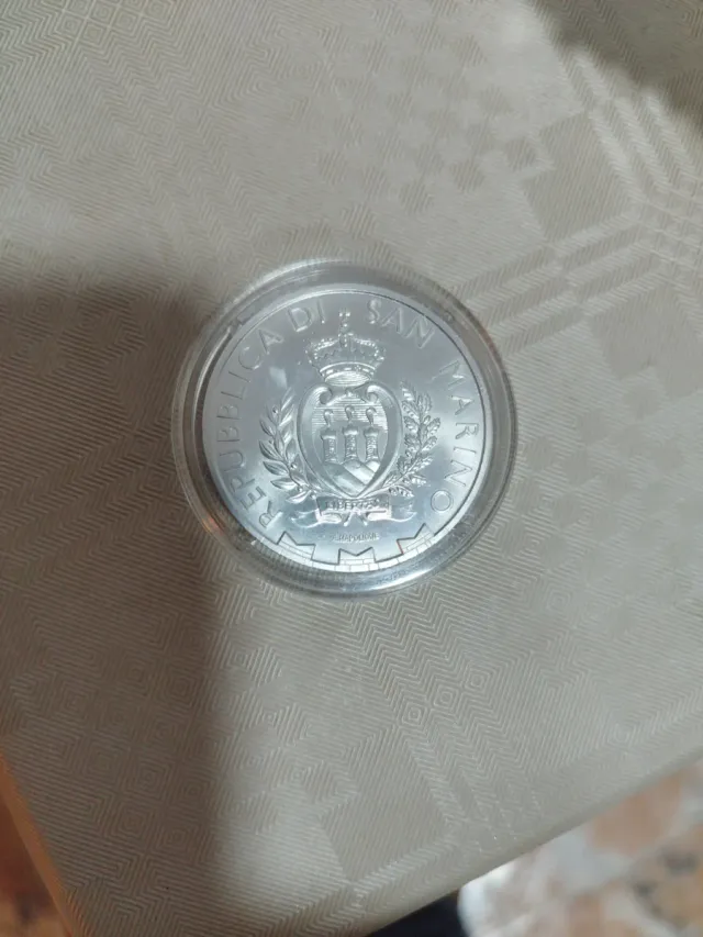 Onza Plata Andorra 2008 Onza plata San Marino 2025