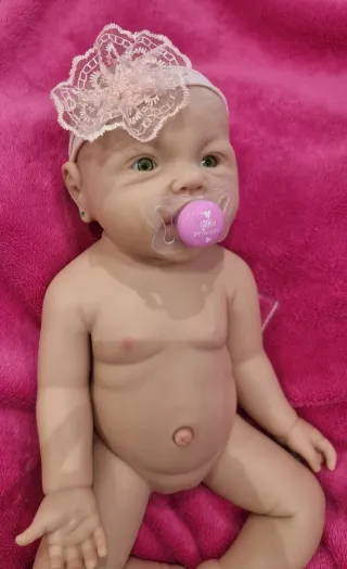 Bebé Reborn Silicona Blanda