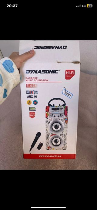 Dynasonic E-025 Karaoke Music Sound Box