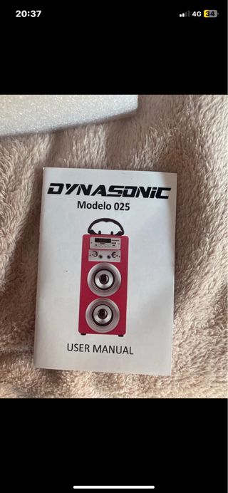 Dynasonic E-025 Karaoke Music Sound Box