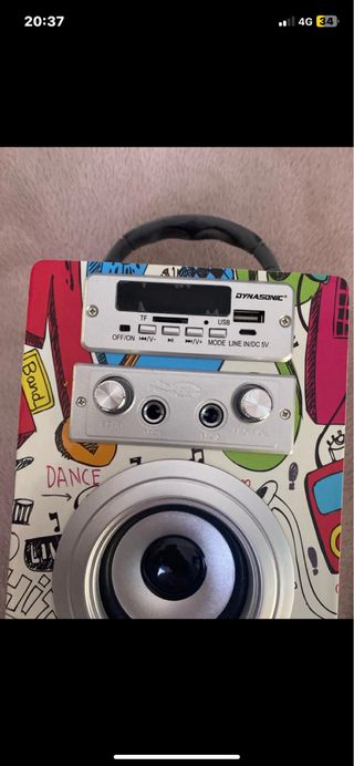 Dynasonic E-025 Karaoke Music Sound Box