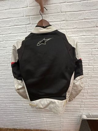 Chaqueta Moto Alpinestars Negra/Blanca