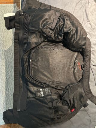 Chaqueta Moto Alpinestars Negra/Blanca