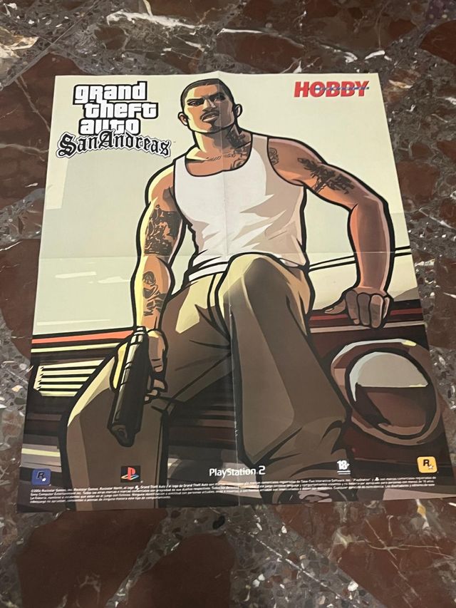 Póster GTA San Andreas Hobby