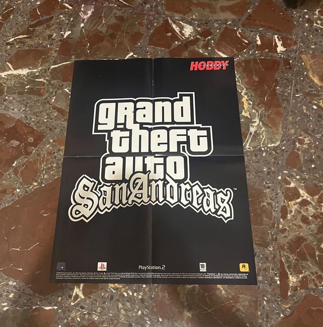 Póster GTA San Andreas Hobby