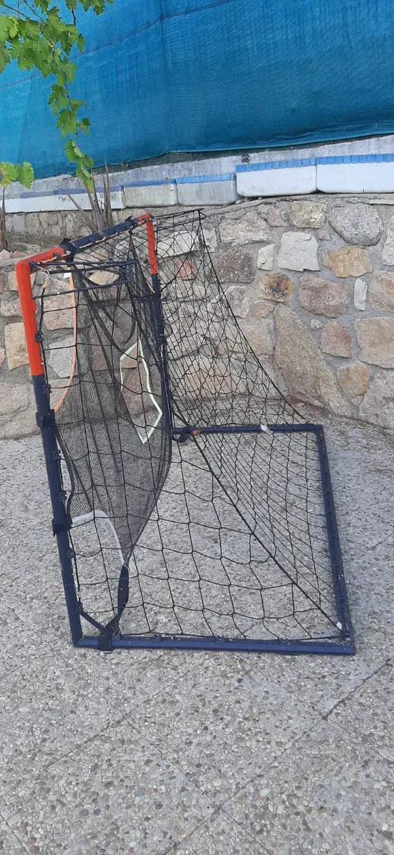 Portería de fútbol plegable 180x120x90