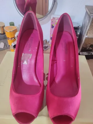 Zapatos Peep Toe Remake Talla 36