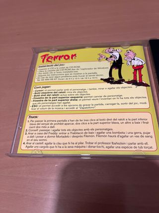 Juego Pc Mortadelo y Filemón Terror