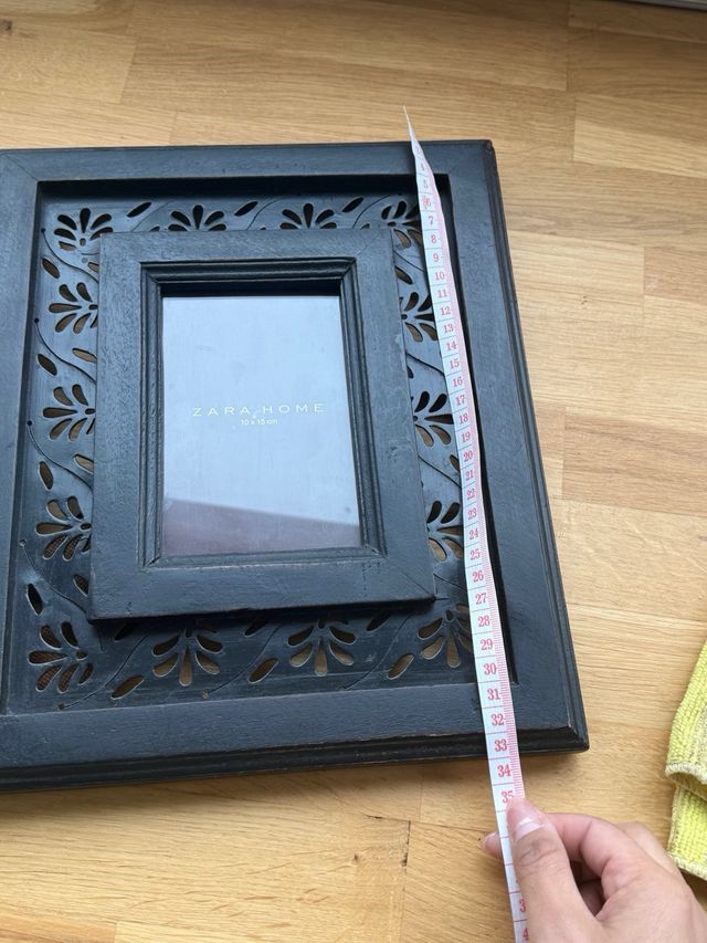 Marco Fotos Zara Home Madera calada