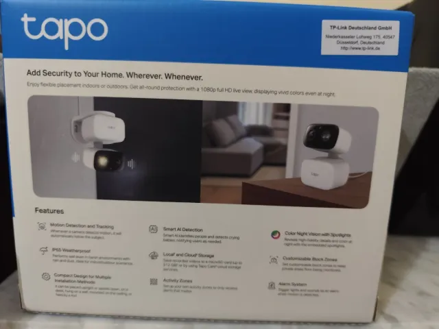 Cámara Seguridad Wi-Fi Tapo C206 1080p