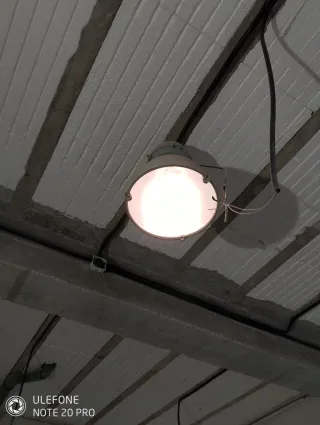 Foco industrial colgante