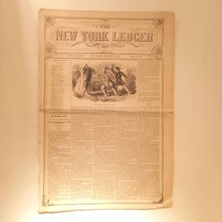Jornal Antigo New York Ledger 1857