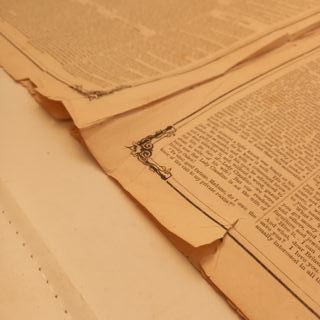 Jornal Antigo New York Ledger 1857