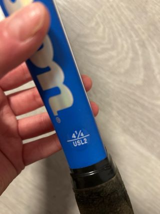 Raqueta Wilson Azul y Blanca