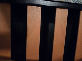 Letto singolo con rete doghe e materasso