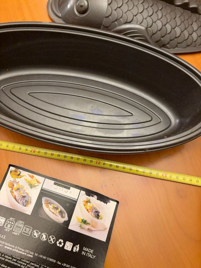 Pescera in silicone a forma di pesce