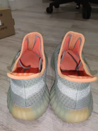 Adidas Yeezy Boost 350 Gris Naranja