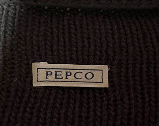 Jersey marrón abierto talla única