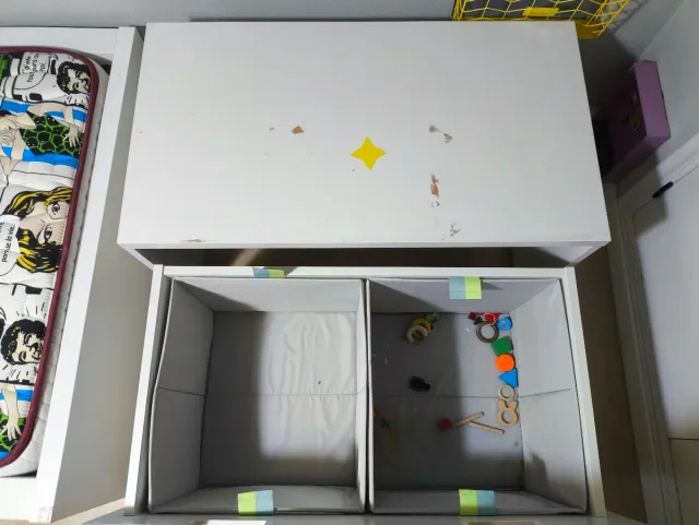 Cassettone SMÅSTAD IKEA bianco