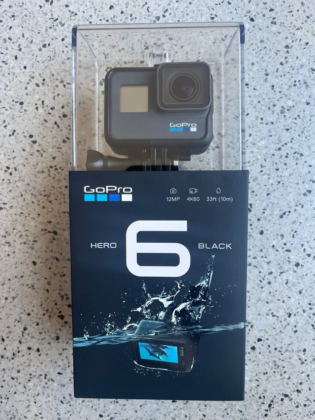 GoPro Hero 6 Black Nova lacrado