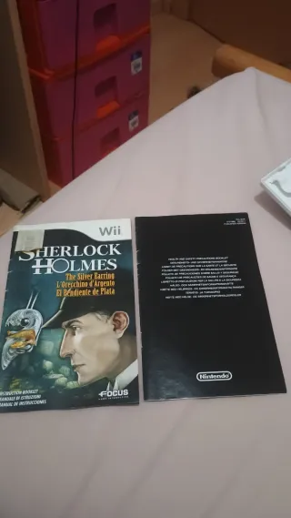Sherlock Holmes El Pendiente De Plata Wii