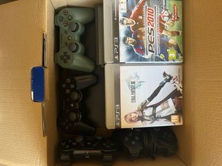 PS3 Slim + 15 Juegos + 4 Mandos