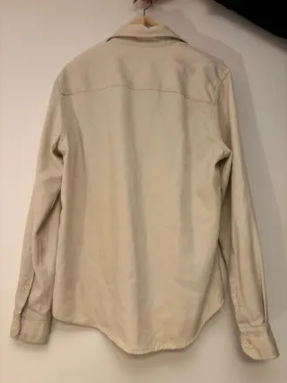 Camisa Zara Hombre Beige usada 2 veces