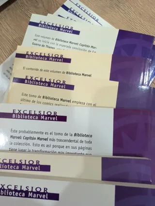 Colección completa Capitán Marvel 10 tomos