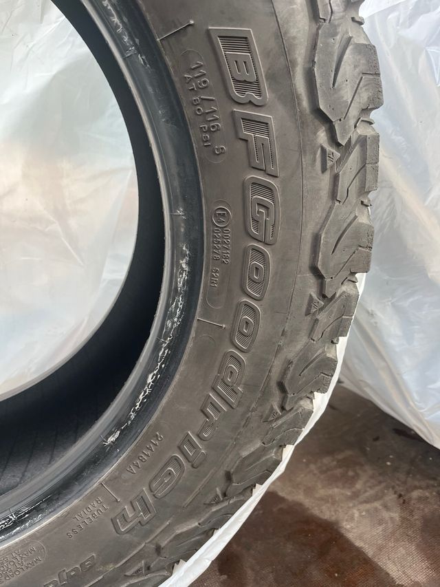 Neumático 4x4 BFGoodrich All-Terrain 265-60-18