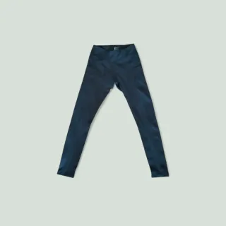 Mallas negras largas con bolsillos