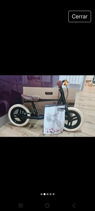 Bicicleta sin pedales Decathlon