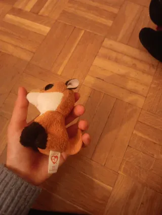 Lote peluches: gato, perro y zorro