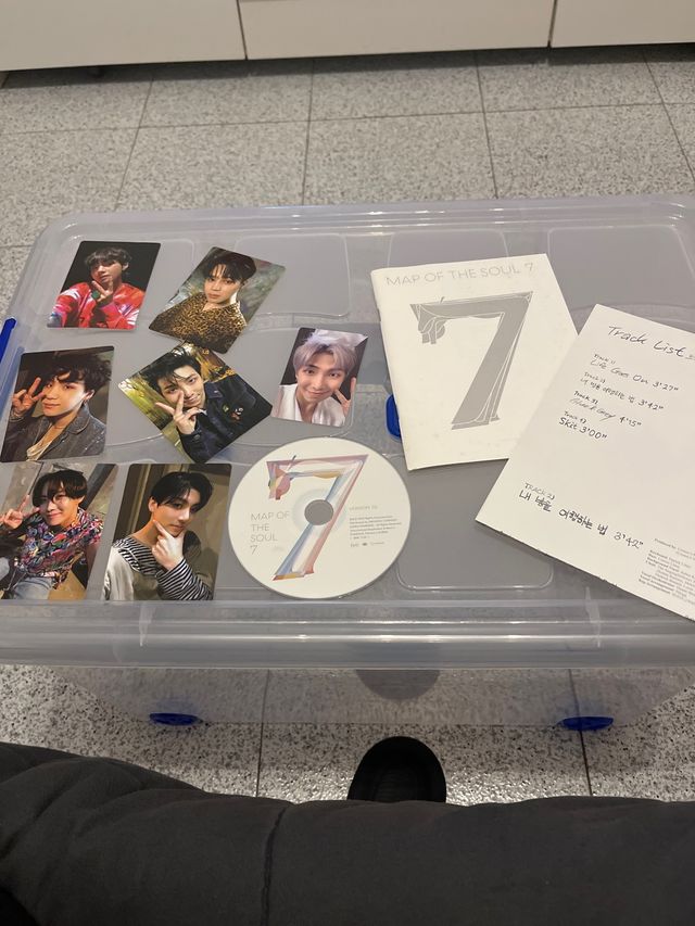 BTS Map of the Soul 7 CD + Photocards
