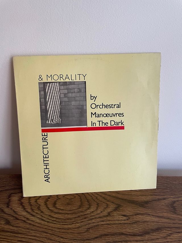 Vinilo OMD - Architecture & Morality original 80s